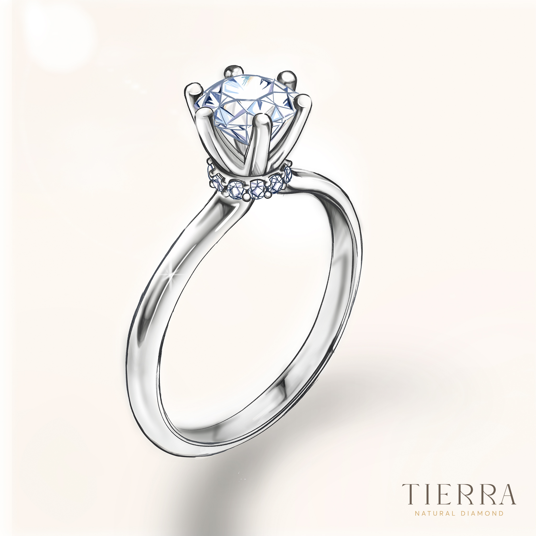 Nên chọn nhẫn đính hôn vàng 18K trơn để tặng bạn gái hay không? Vì sao nhẫn đính hôn luôn là nhẫn kim cương? - 1